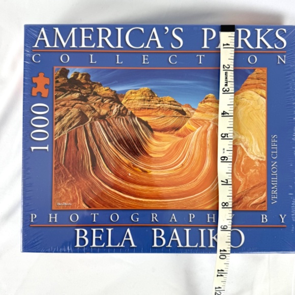 New Sealed Americas Parks Jigsaw Puzzle Vermillion Cliffs Arizona Christmas Gift - Picture 9 of 13